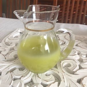 Vintage Blendo glass pitcher